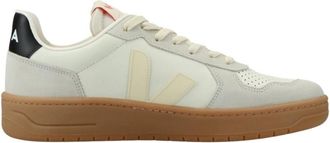 Veja Grey Logo Sneakers