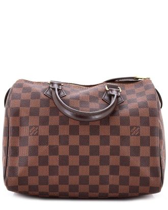 Louis Vuitton Brown Damier Speedy 25 (Authentic Pre-Loved)