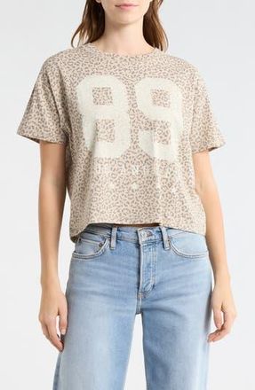 Vinyl Icons 89 Los Angeles Graphic T-Shirt in Tan at Nordstrom Rack, Size X-Small