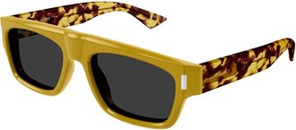 Saint Laurent SL 762 004 Mens Sunglasses Yellow Size 55 - Free RX Lenses - Free RX Lenses