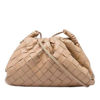 Bottega Veneta Borsa a tracolla Pre-owned Mini Pouch - - Pre-owned - Donna - Beige - ONE SIZE