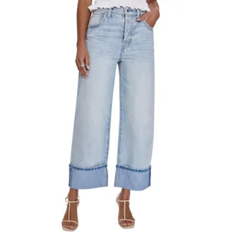 Pistola Denim Ryder Cuffed Straight Jean In Sunrise