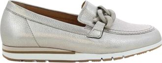 Gabor Platina Damesschoenen - Dames - Loafers - Grijs - 37 1/2 EU - Schoenen