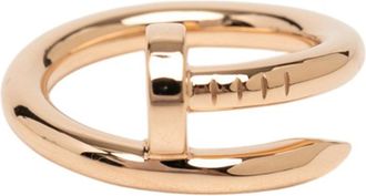 Cartier Pink Gold (18K) Band Ring (Pre-Owned)