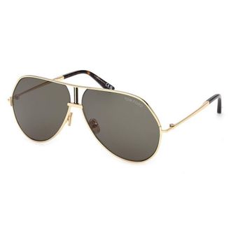 Tom Ford Rickie-02 Green Pilot Mens Sunglasses FT1281 30N 63