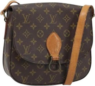 Louis Vuitton Pre-owned Cross Body Bags, female, Brown, Size: ONE SIZE Pre-owned Vintage Monogram Shoulder Bag