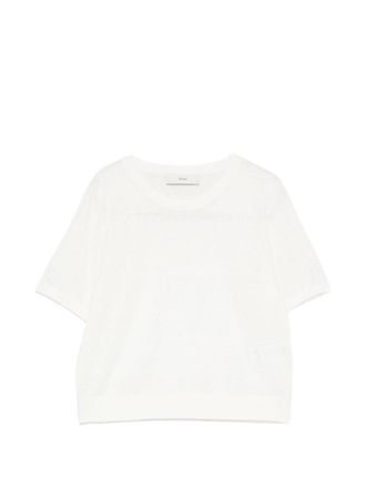 Dunst T-shirt Dunst in cotone e lino