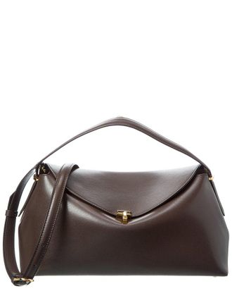 Toteme Toteme T-Lock Leather Shoulder Bag