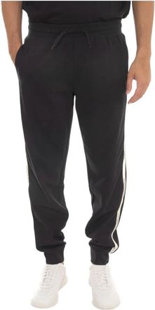 Emporio Armani Logo Band Trainingsbroeken - Heren - Sweatpants - Zwart - 2XL - Katoen - Broeken