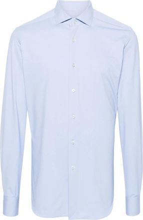 Xacus Active Shirt - Heren - Zakelijke Overhemden - Blauw - M - Overhemden