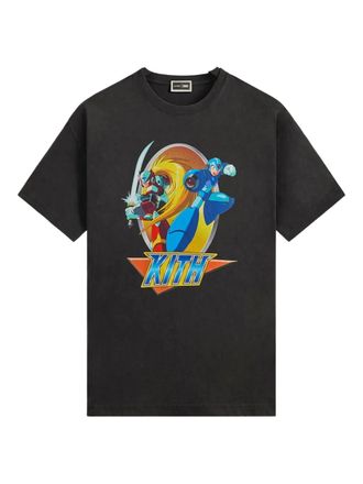Kith x Capcom T-shirt Mega Man - Nero