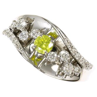 C&A Platinum Yellow Platinum 950 Band Ring (Pre-Owned)
