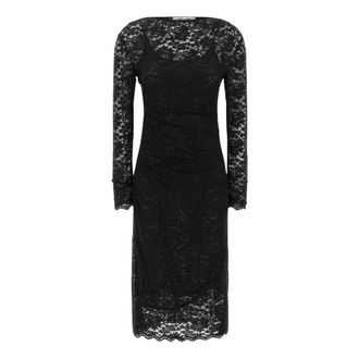 Diane Von F&uuml;rstenberg Darrius Jurk - Dames - Casual kleedjes - Zwart - S - Nylon - Kleedjes
