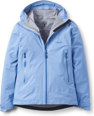 RAB Firewall Light Jacket Regenjacke f&uuml;r Damen | blau