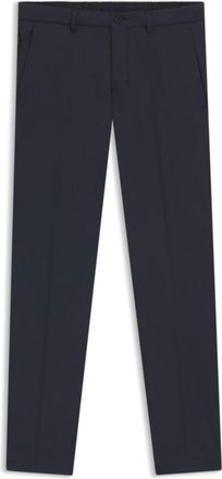 BOSS Cuffed pants in water-repellent four-way-stretch twill