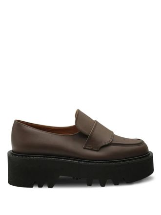 ATP Atelier Pescara chunky-sole loafers - Brown