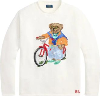 Ralph Lauren Hombre, Jerseys, Blanco, Talla: S
