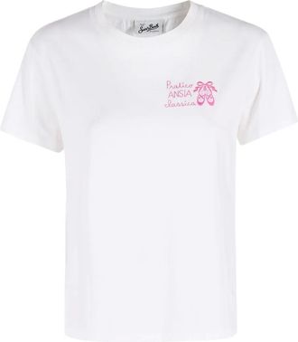 MC2 Saint Barth lettering T-shirt - White