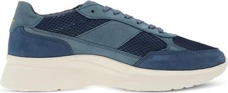 Filling Pieces lace-up sneakers - unisex - Mesh/Calf Suede/Calf Leather/Rubber - 11.5 - Blue