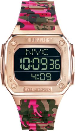 Philipp Plein Hyper $hock Unisexs Multicolour Watch PWHAA1622 Silicone - One Size