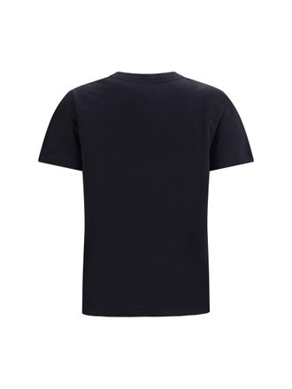 Ganni Mushroom Teddy Graphic T-Shirt - Black