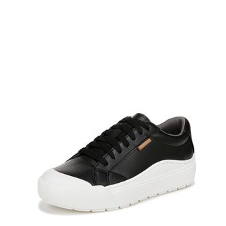 Dr. Scholls Womens Time Off Sneaker, Black Smooth, 3 UK