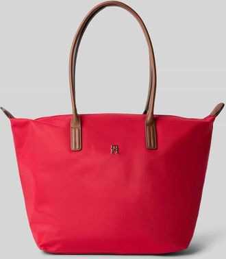 Tommy Hilfiger Shopper mit Leder-Details Modell POPETTE in Rot, Gr&ouml;&szlig;e 1