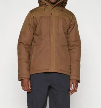 Fj&auml;llr&auml;ven Skogs&ouml; Padded Jacket In Dark Oak