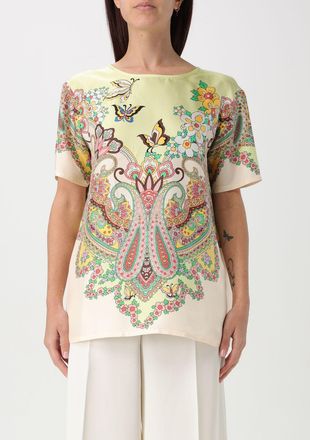 Etro Blusa Etro in viscosa e seta stampata