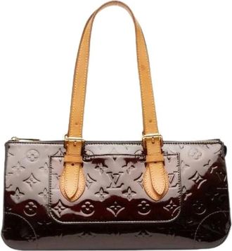 Louis Vuitton Pre-owned Shoulder Bags, female, Purple, Size: ONE SIZE Pre-owned Canvas Shoulder Bag