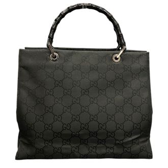Gucci Black Nylon Tote Bag (Pre-Owned)