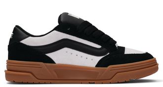 Vans Sneaker VANS HYLANE, Damen, Gr. 38,5, schwarz, wei&szlig;, Leder, Synthetik, Schuhe Sneaker, unisex