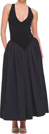 Ronny Kobo Sirinda Maxi Dress In Black