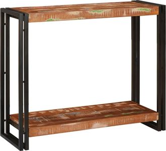 vidaXL Tavolo Consolle 90 X 33 X 75 Cm Legno Massello Di Riciclo - Vidaxl