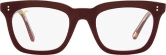 Maui Jim MJO2216 Rectangular Acetate Eyeglasses - Burgundy