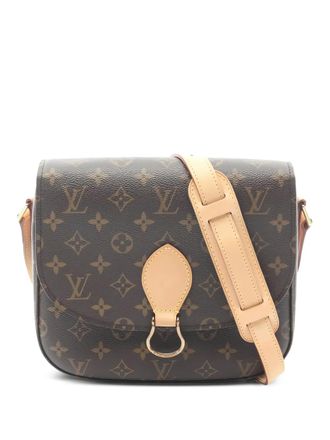 Louis Vuitton 2005 GM Saint-Cloud monogram-pattern cross body bag - Brown