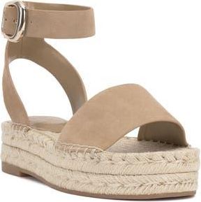 Vince Camuto Darna Ankle Strap Platform Sandal in Tortilla at Nordstrom Rack, Size 9.5