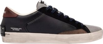 Crime London Distressed Blue Night - - Shoes - Uomo - Blu - 45 EU
