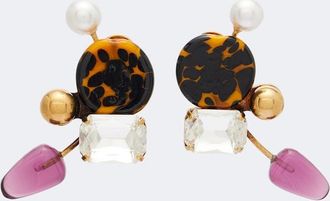 Dries Van Noten Pendientes adornados