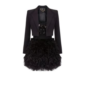Elisabetta Franchi Mujer, Vestidos, Negro, Talla: S