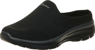 Skechers Easy G Backless BBK Black Womens slipper mules 100859