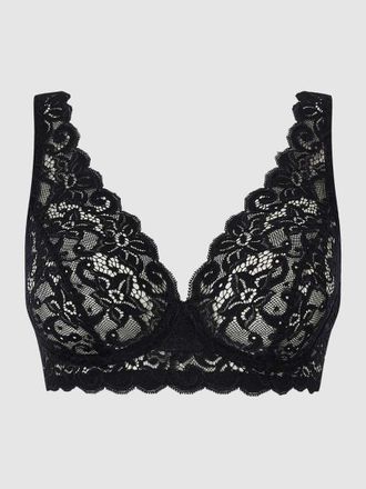 Hanro Bralette aus Spitze Modell Moments in Black, Gr&ouml;&szlig;e 70A