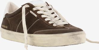 Golden Goose Niedrige Used-Look-Sneakers aus Wildleder Soul Star