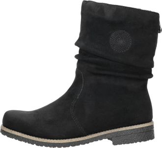 Rieker Enkellaarsjes Plat - Dames - Enkellaarsjes - Zwart - 36 EU - Schoenen