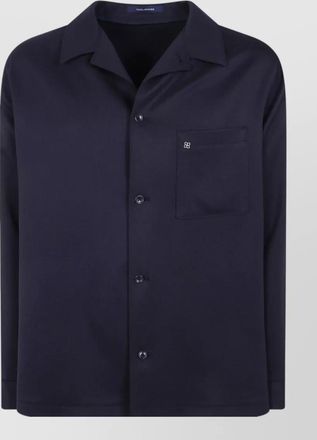 Tagliatore wool classic shirt