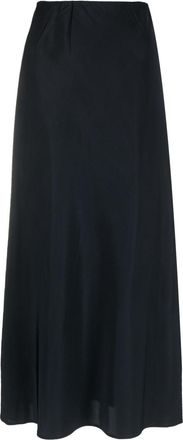 By Malene Birger A-line midi skirt - women - Acetate - 34 - Black