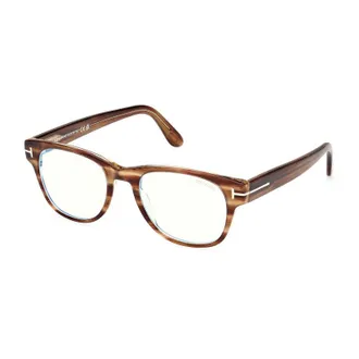 Tom Ford FT5898-B 052 Dark Havana/Clear Blue Light Block 50mm