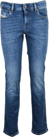 Diesel D-Sandy Reiaf Jeans - Dames - Regular Fit Jeans - Blauw - W30 - Katoen - Jeans