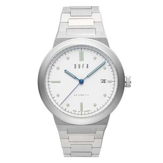 DUFA Gunter White Dial Mens Watch DF-9033-11