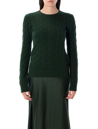 Ralph Lauren Cable-Knit Cashmere Crewneck Jumper